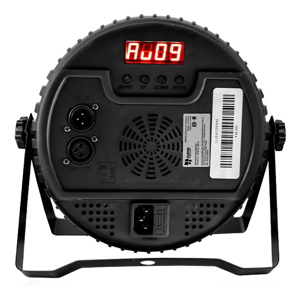 Super Bright PAR188A Iluminación Par 18 Leds de 18w RGBA
