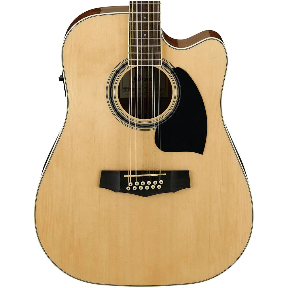 Ibanez Pf1512ecent Guitarra Electroacústica Natural 12 Cuerdas