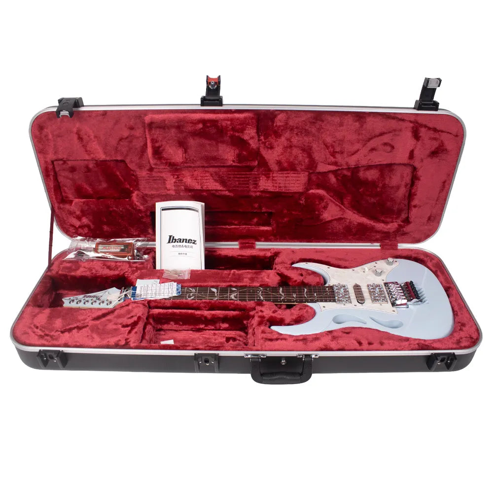 Ibanez PIA3761CBLP Guitarra Eléctrica Steve Vai Azul Claro C/Estuche
