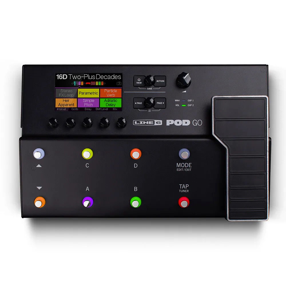 Procesador de Efectos Yamaha LINE6 PODGO Multiefectos para Guitarra