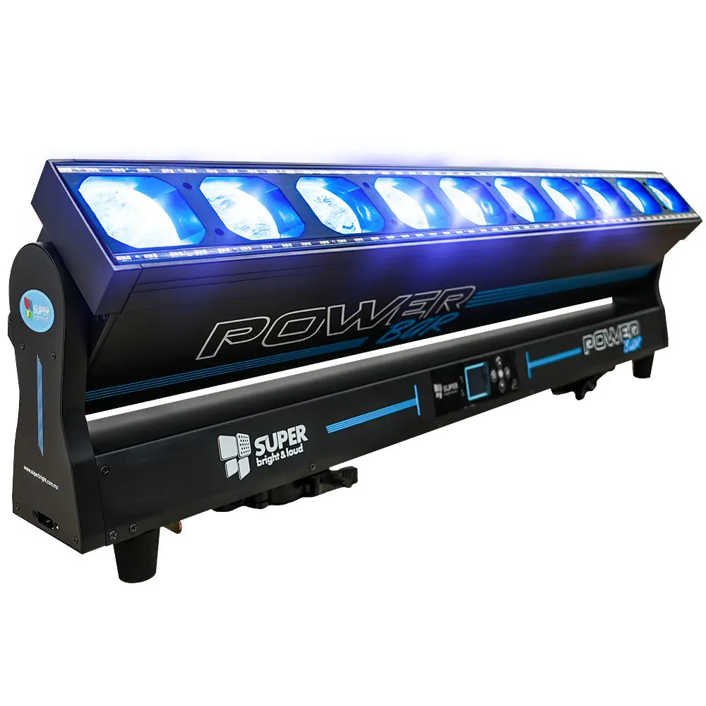 Super Bright POWERBAR Iluminación Barra Led 10 X 60 W Rgbw 4 En 1