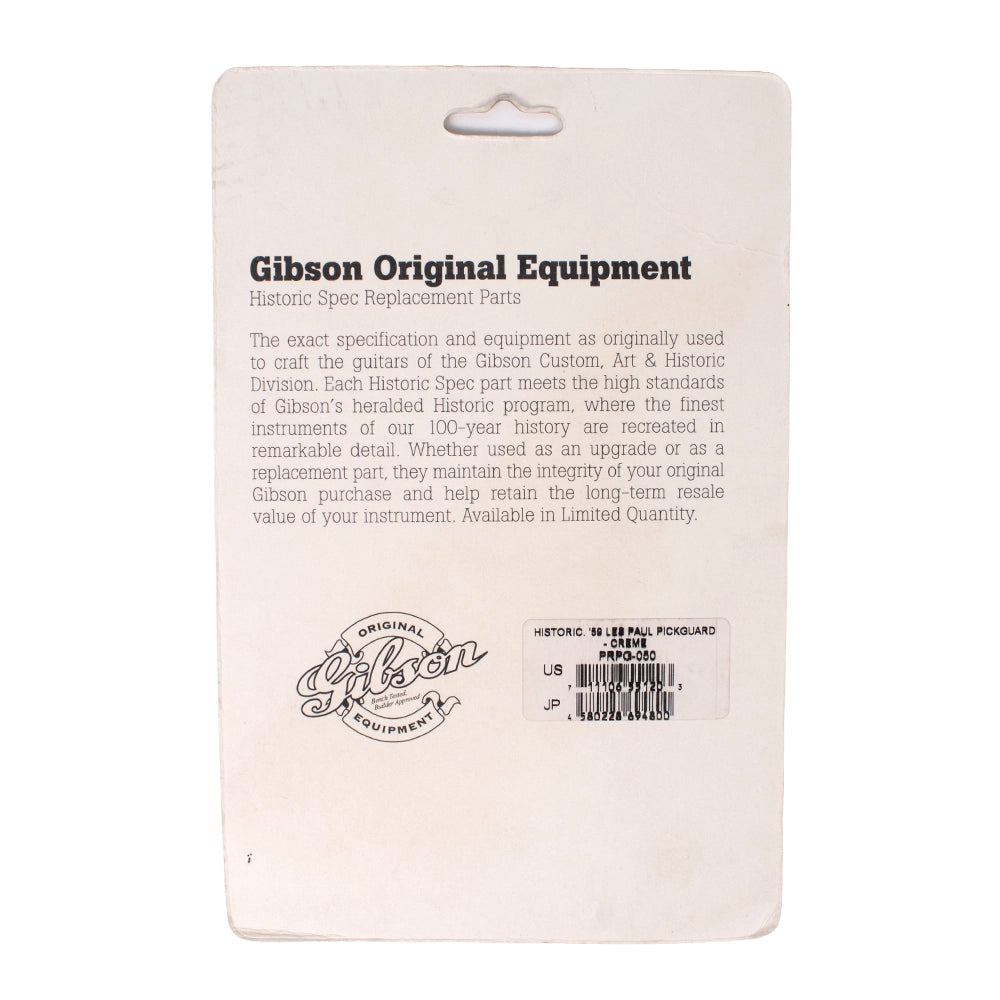 GIBSON PRPG050 Pickguard Historic 59 Creme mica