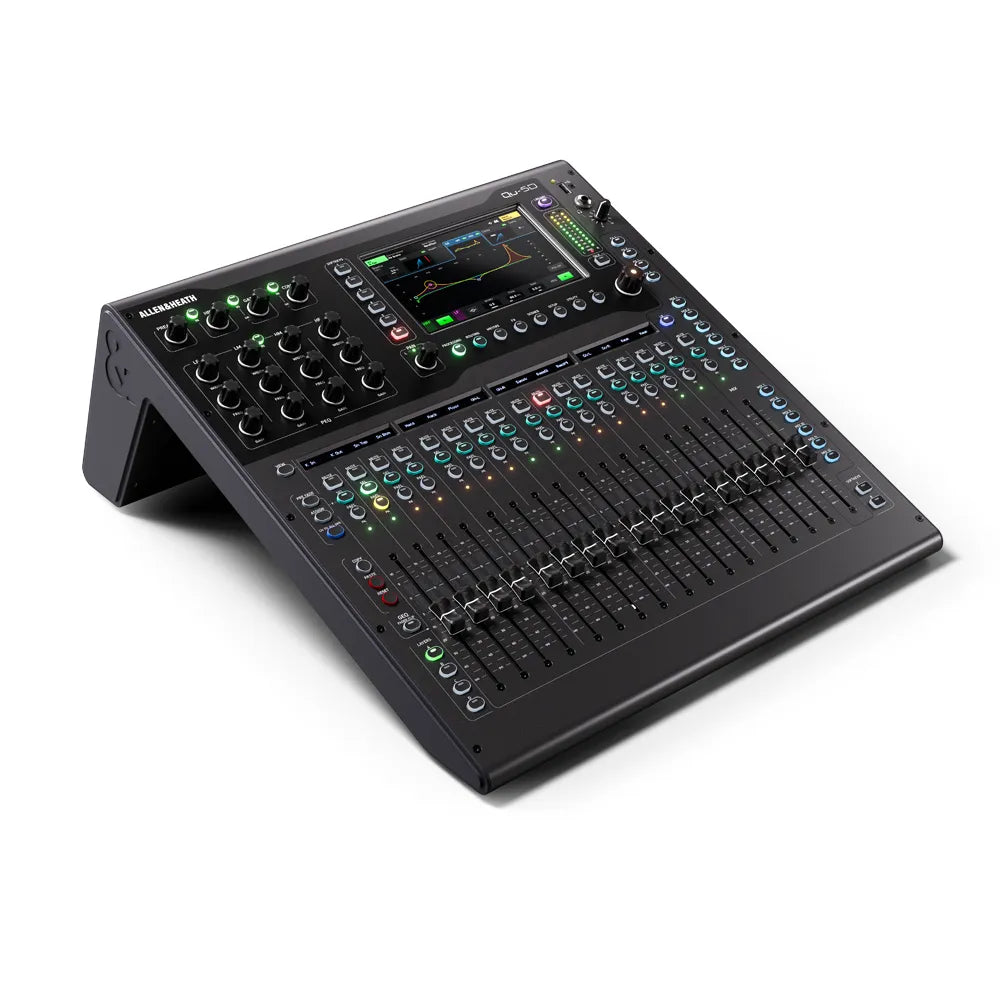 Allen And Heath Qu5D Mezcladora Digital Con Dante 16 Preamps