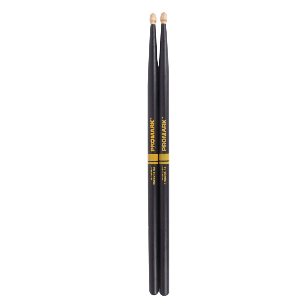 Promark R5AAG Baquetas 5A Activegrip Acorn Rebound Hickory Punta de Madera