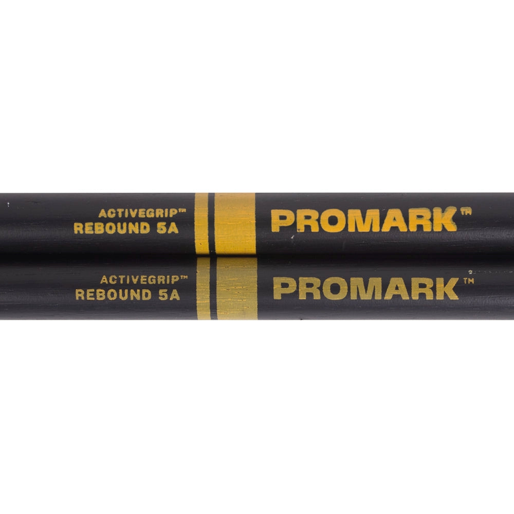 Promark R5AAG Baquetas 5A Activegrip Acorn Rebound Hickory Punta de Madera