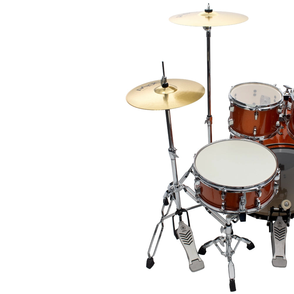 Yamaha Rdp2f5orguset Batería Rydeen Naranja Glitter C/Herrajes Y Platillos