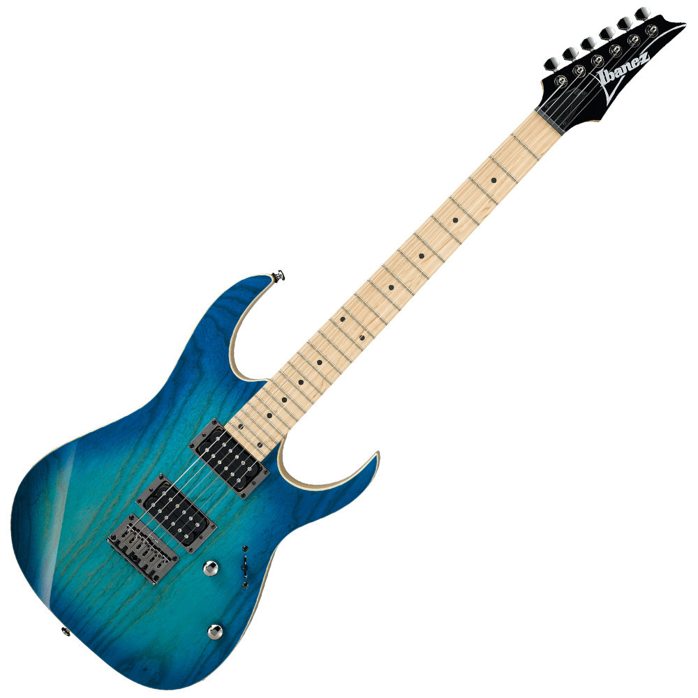Guitarra Eléctrica Ibanez Rg421ahmbmt Azul Sombreado RG421AHMBMT