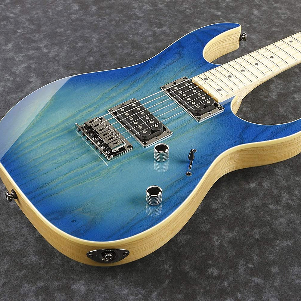Guitarra Eléctrica Ibanez Rg421ahmbmt Azul Sombreado RG421AHMBMT