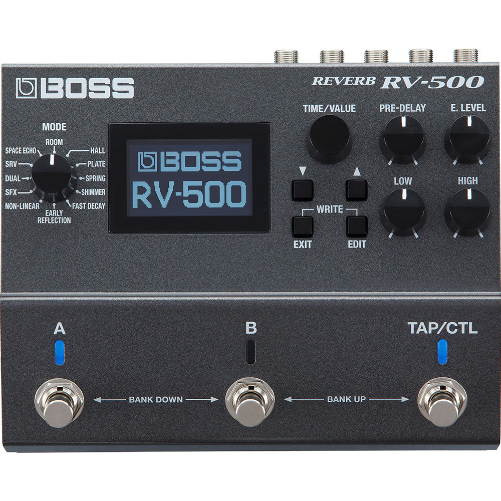Procesador Efectos Boss Rv500 Reverb Con Interruptor De Pie RV500