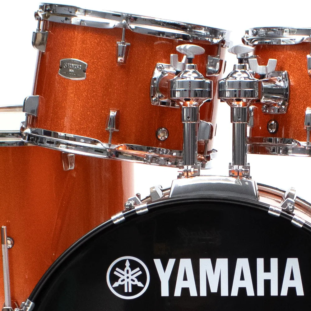 Yamaha Rdp2f5orguset Batería Rydeen Naranja Glitter C/Herrajes Y Plarillos