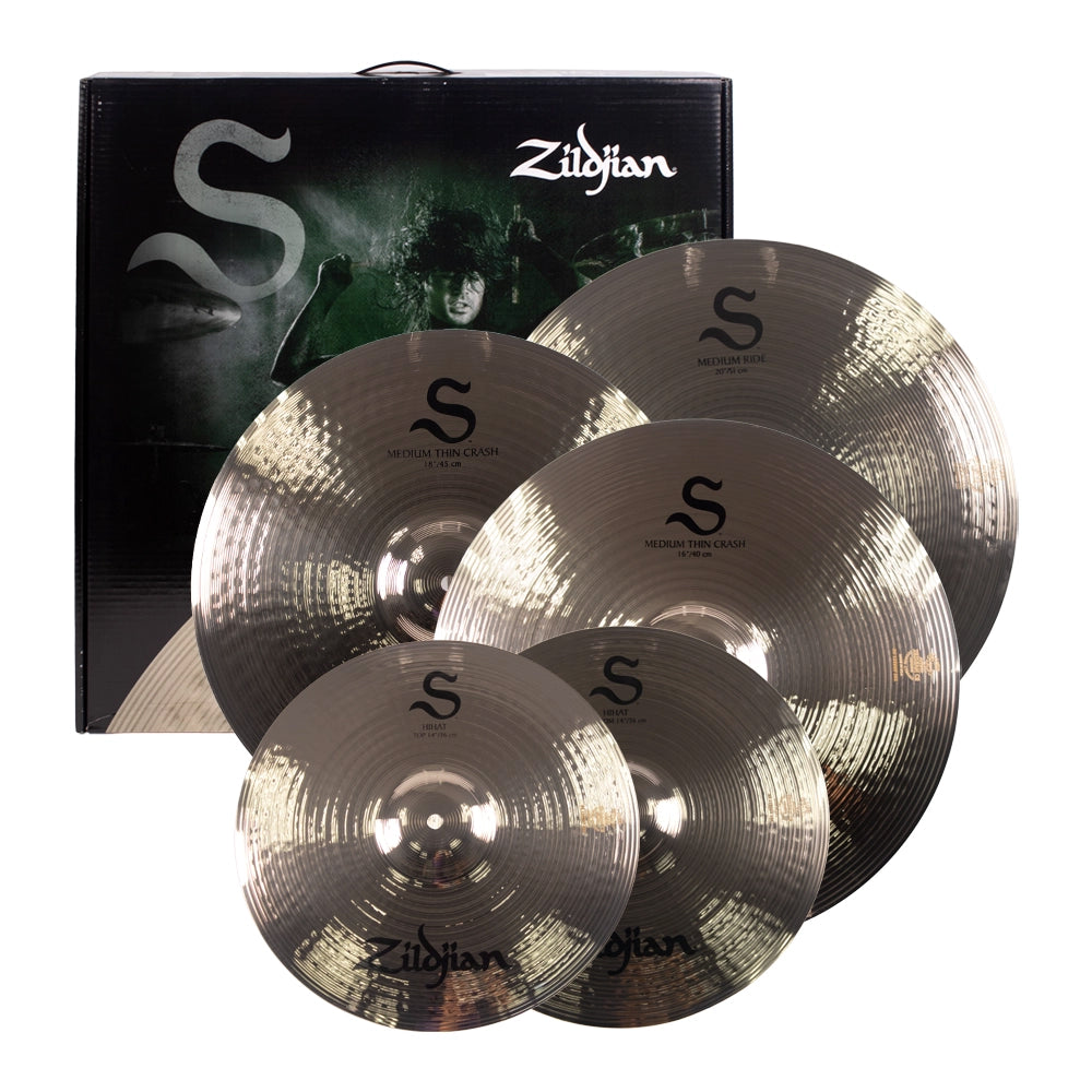 Zildjian S391 Paquete de Platillos Performer 14in HH/16in MTC/18in MTC/21in R