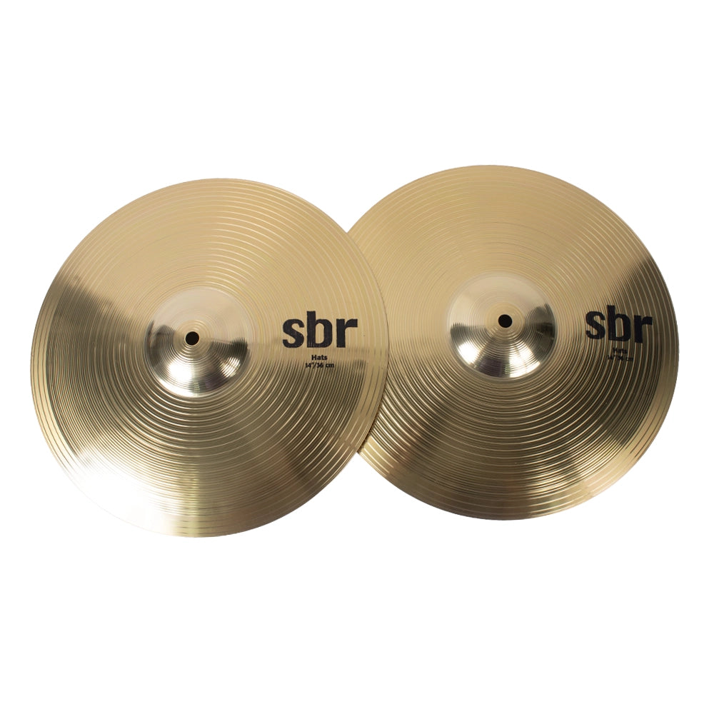 Paquete de Platillos SBR Performance 14inHH 16inCr y 20in R + 10in S SABIAN SBR5003G