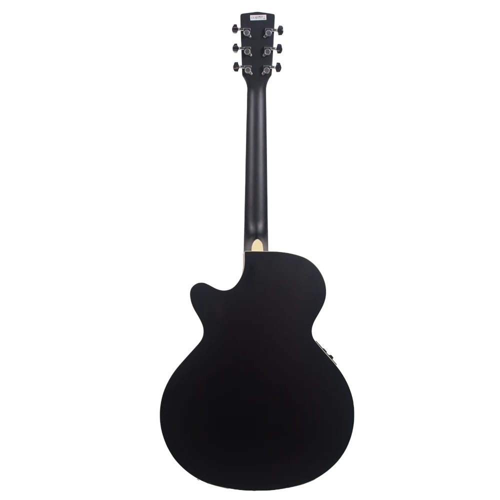 Cort SFXMEBKS Guitarra Electroacústica Negra Mate
