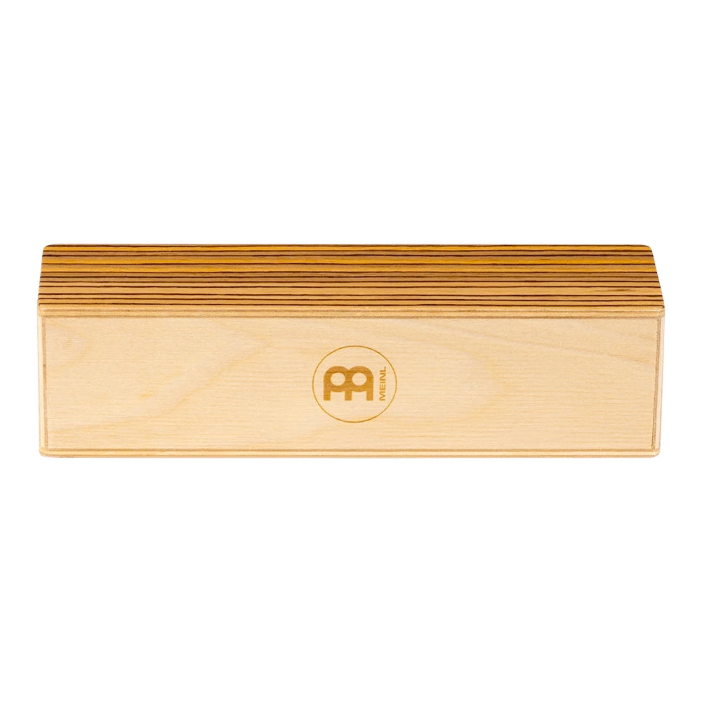 Meinl SH53M Shaker de Abedul con Tapa y Fondo de Zebrano exótico en Forma de Rectángulo