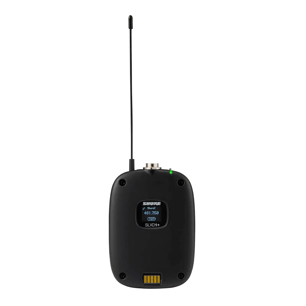 Shure SLXD14DPLUSG57 Micrófono Inalámbrico Digital Doble para Guitarra y Bajo