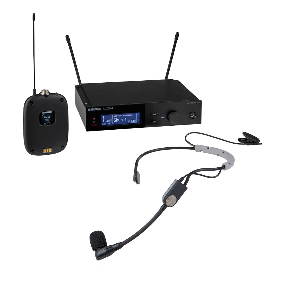 Shure SLXD14PLUSSM35G57 Micrófono Inalámbrico de Diadema