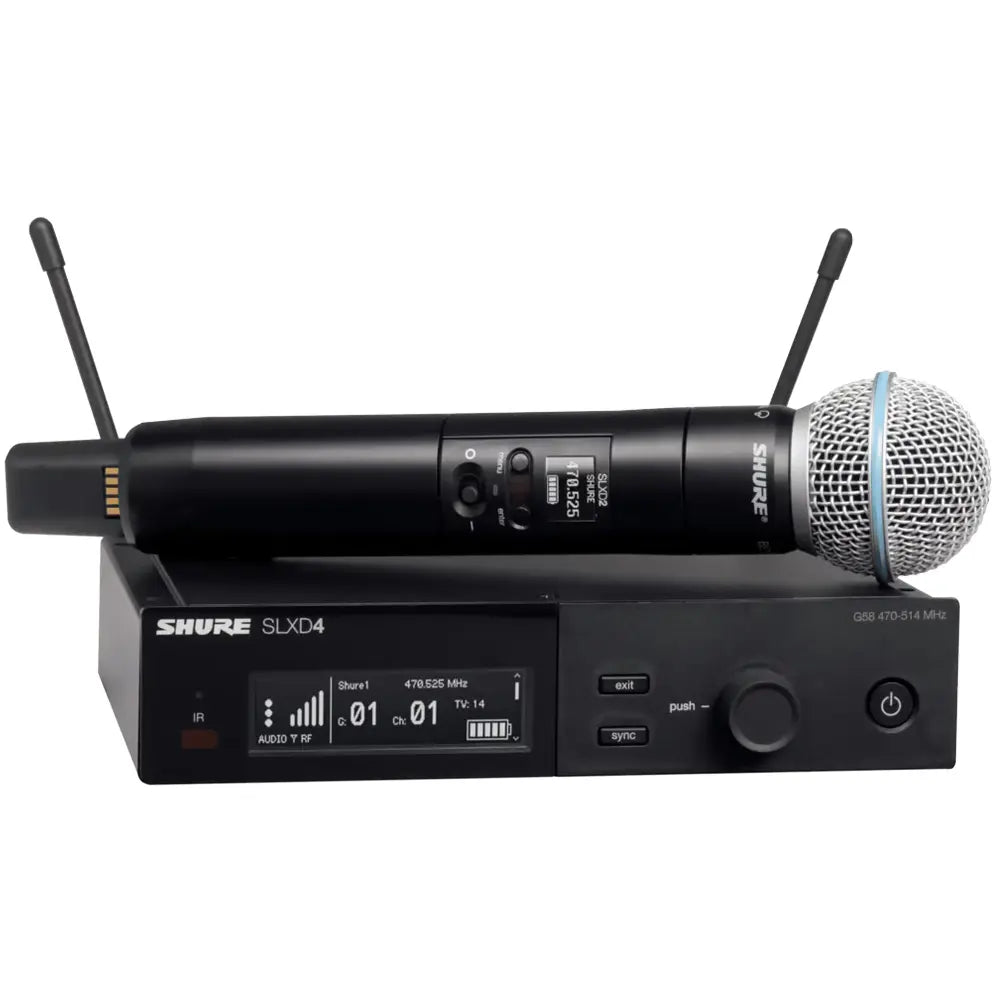 Shure Slxd24b58-G58 Micrófono Inalámbrico Digital