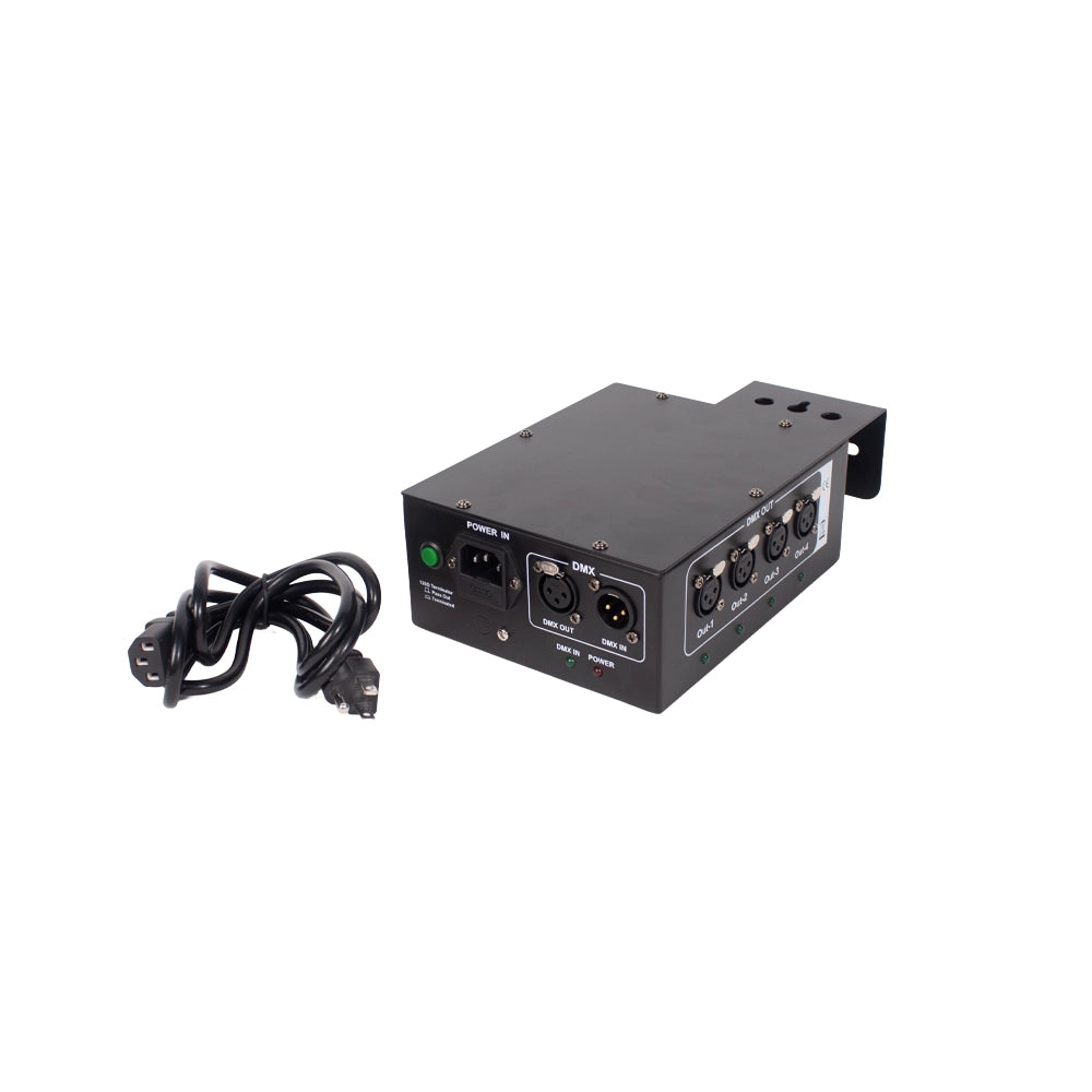 SUPERBRIGHT SPLITTER4 Amplificador Super Bright Splitter4 señal DMX 1 in 4 out
