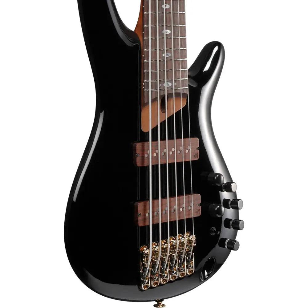 Ibanez Sr3506Bk Bajo Eléctrico Sdgr Prestige 6 Cuerdas Negro Con Estuche