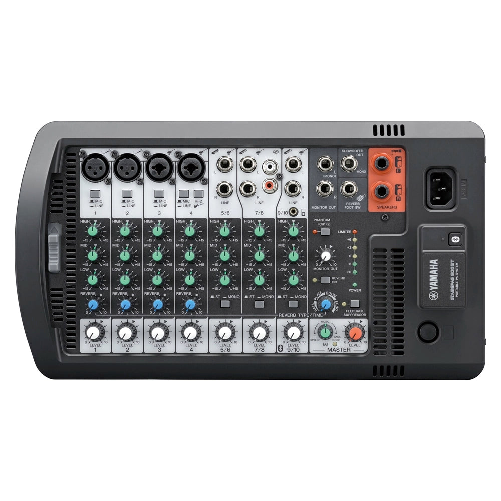 Yamaha STGPS600BTSET Sistema de Audio con Bluetooth + Micrófono 600w