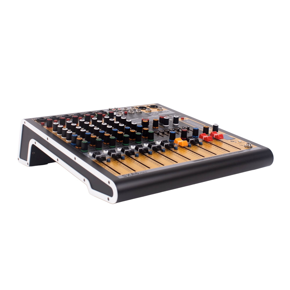 Melo SXA6FULL Mezcladora Profesional 6 Canales Reproductor USB