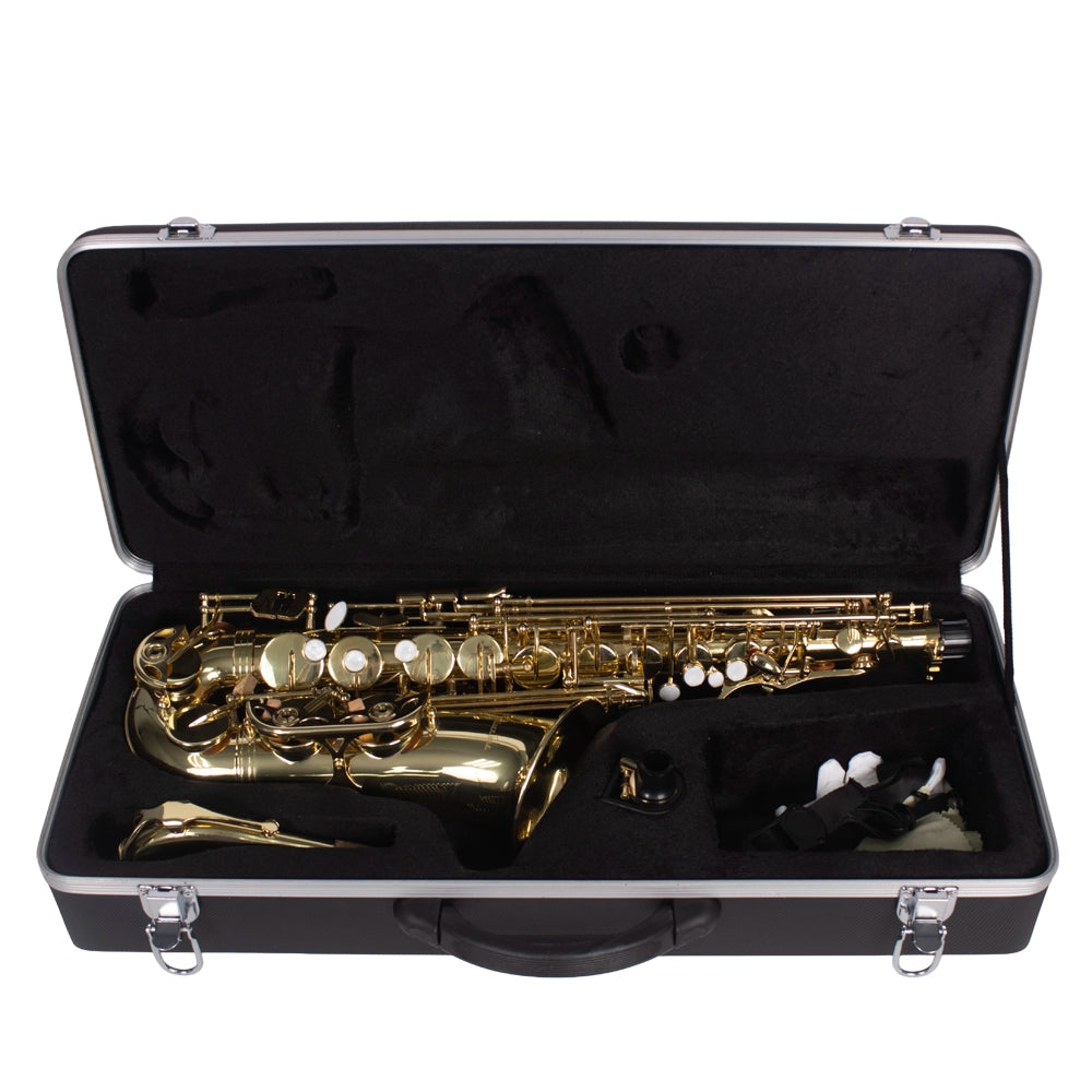 Silvertone Slsx009 Saxofón Alto Laqueado