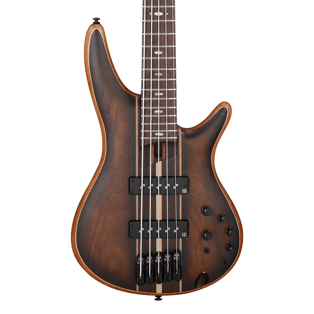 Ibanez Sr1355Bduf Bajo Eléctrico SR Premium 5 Cuerdas Cafe Sombreado Mate Con Funda