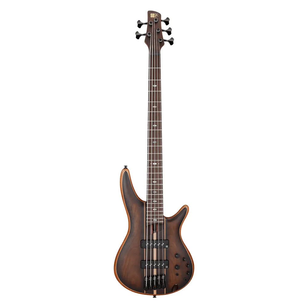 Ibanez Sr1355Bduf Bajo Eléctrico SR Premium 5 Cuerdas Cafe Sombreado Mate Con Funda