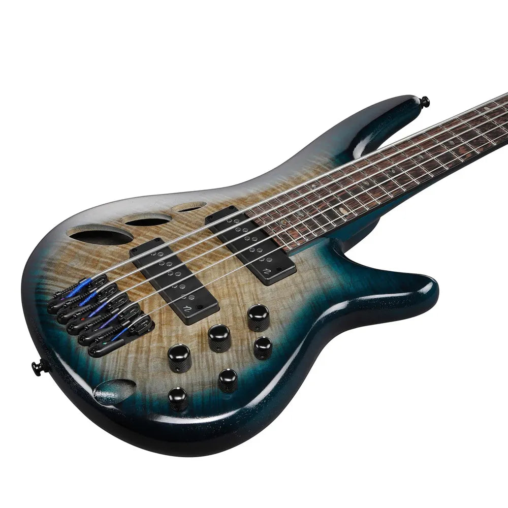 Ibanez Srd905Ctl Bajo Eléctrico SR 5 Cuerdas Natural Sombreado Azul Mate