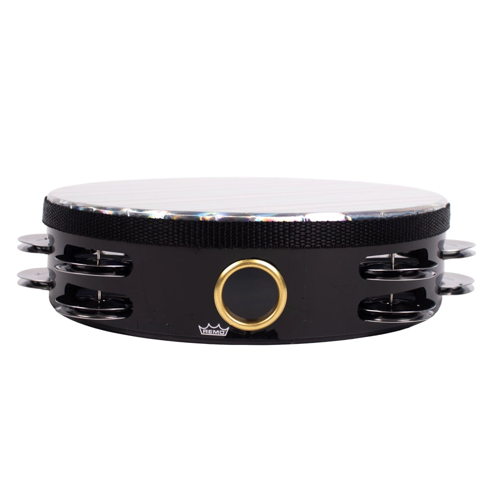 Remo Pandero TA420849 2 Hileras 8" Radiantwave Negro