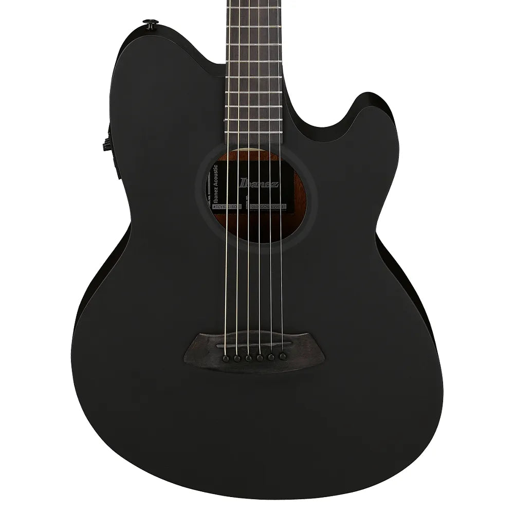 Ibanez TCY621BOT Guitarra Electroacústica Negro Mate