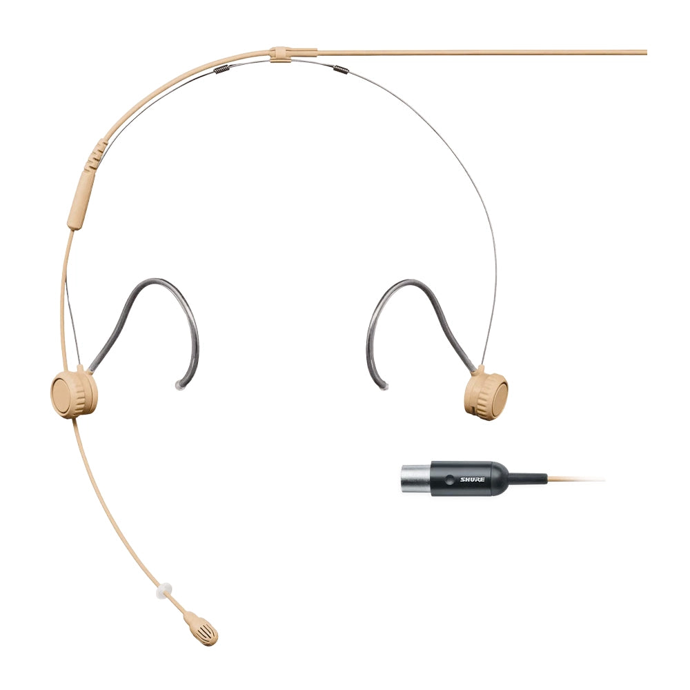 Shure TH53TOMTQG Micrófono de Diadema Subminiatura Color Piel