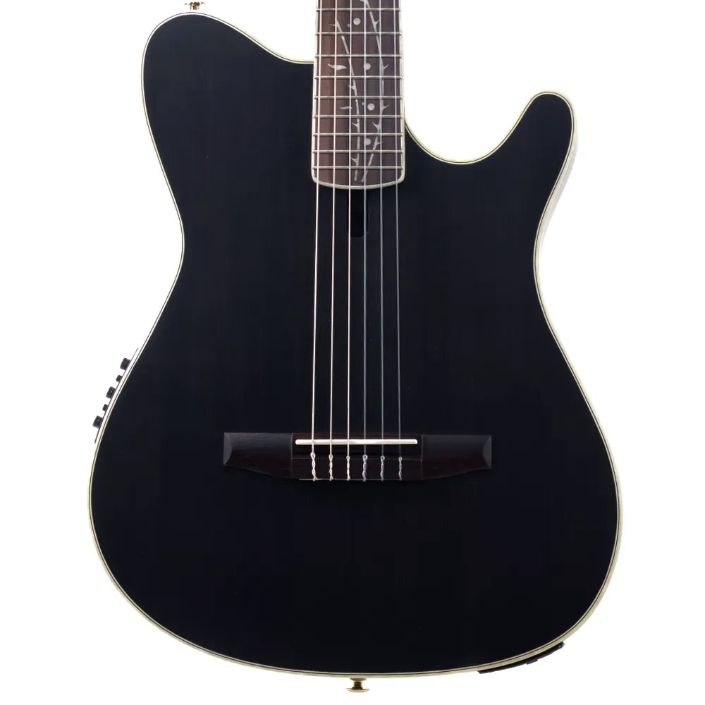 Ibanez Tod10ntkf Guitarra electroacústica Tim Henson Negro Transparente Mate