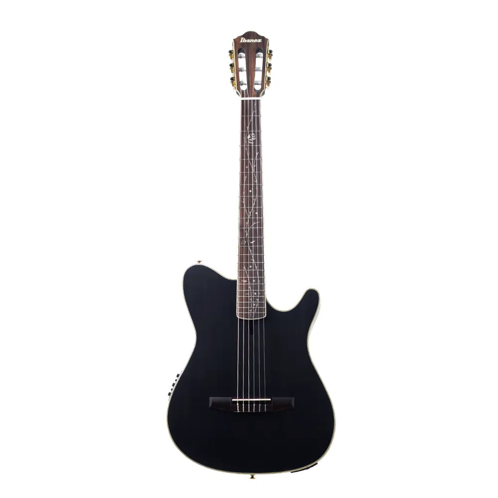 Ibanez Tod10ntkf Guitarra electroacústica Tim Henson Negro Transparente Mate