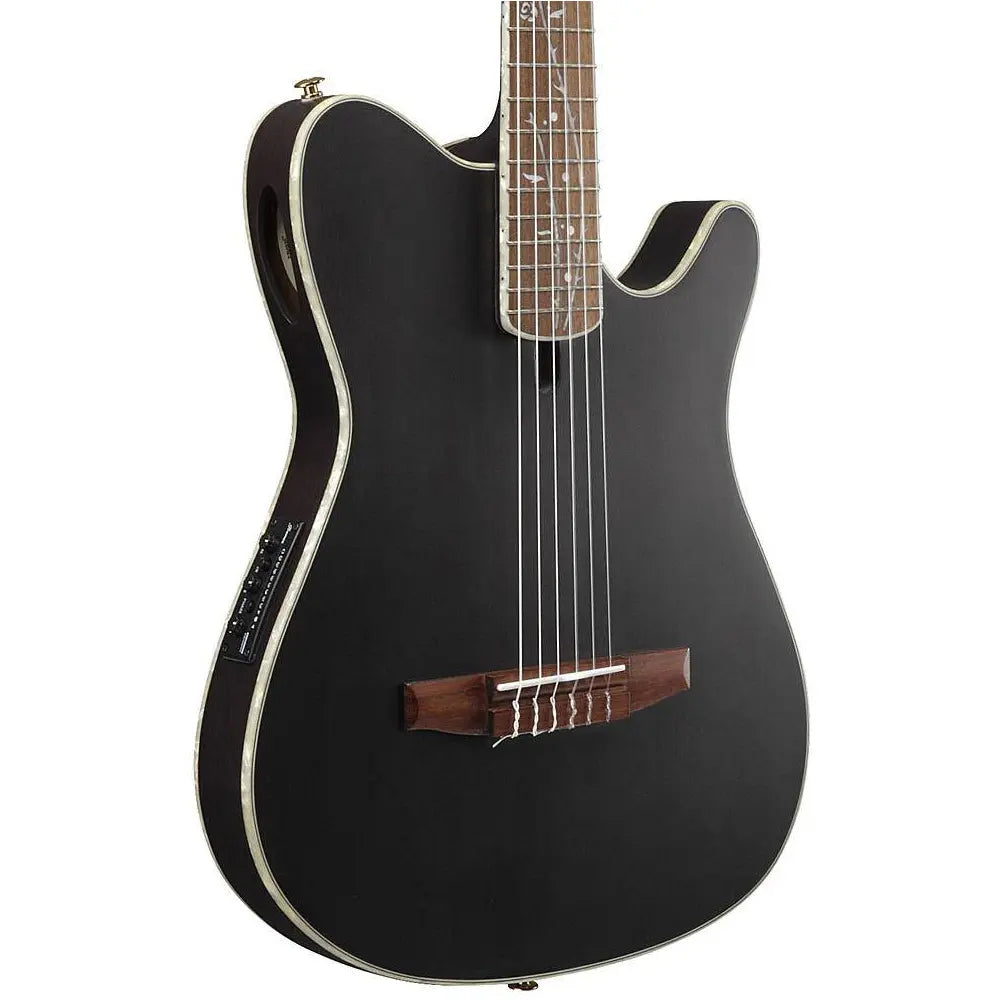 Ibanez Tod10ntkf Guitarra electroacústica Tim Hernson Negro Transparente Mate