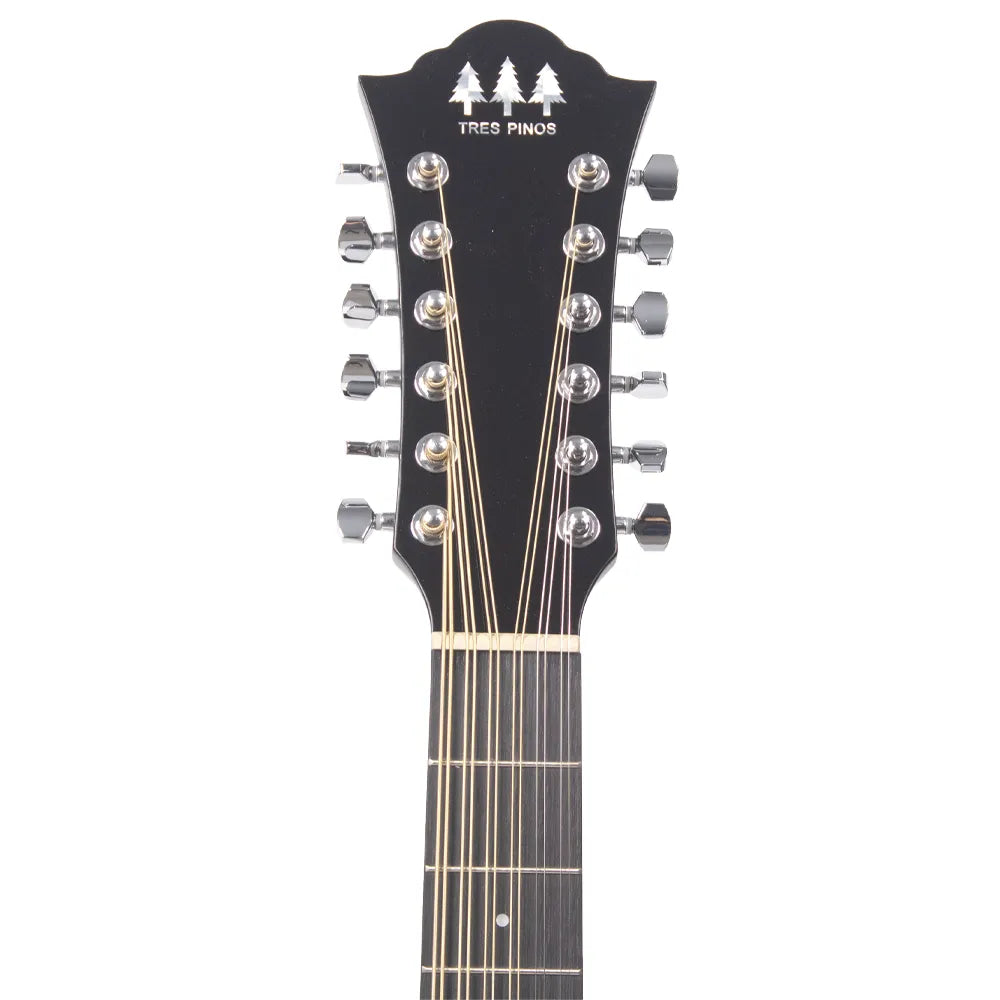 Tres Pinos TPRS100BK Requinto Sierreño Electroacustico Negro