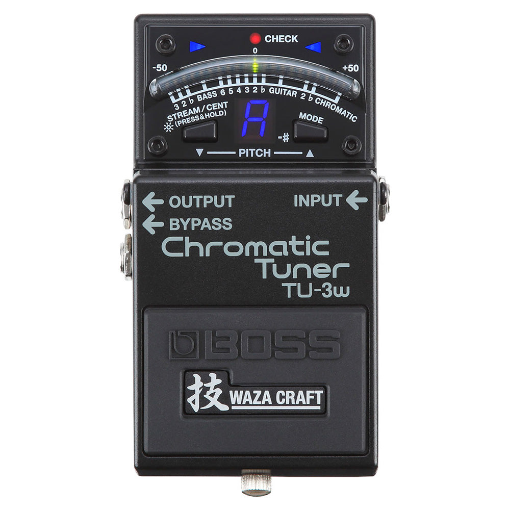 Pedal Afinador Boss Tu3w De Pedal Waza Craft TU3W