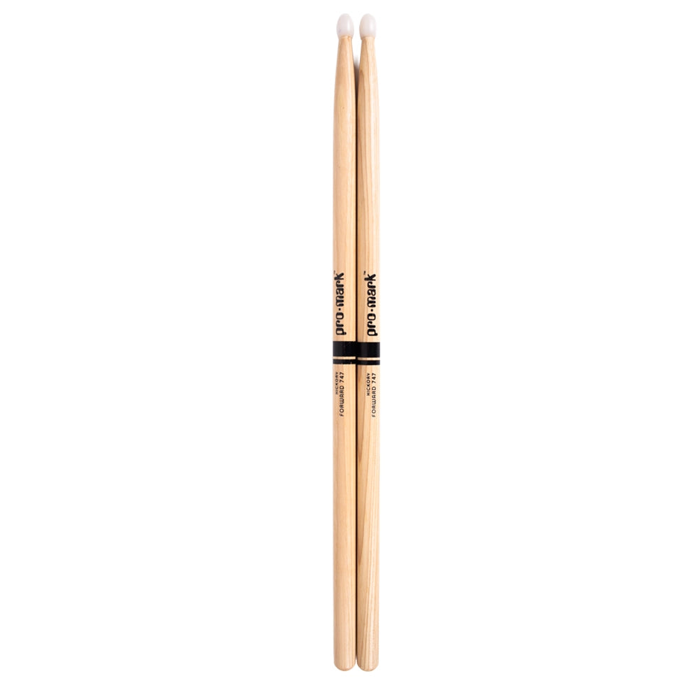 Promark TX747N Baquetas Hickory Punta de Nylon