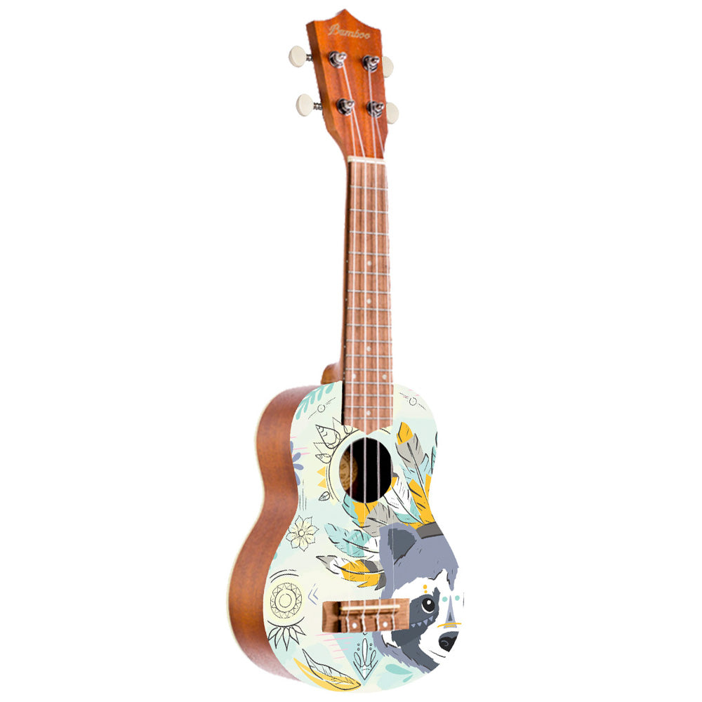 Ukulele Bamboo U21boho Soprano Boho con Funda U21BOHO