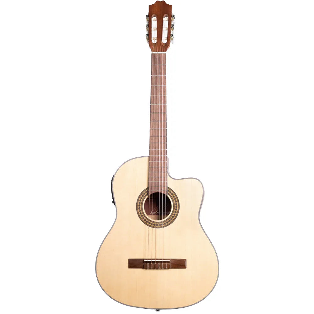 Guitarra Electroacústica La Sevillana Un3ceqos Natural Mate UN3CEQOS