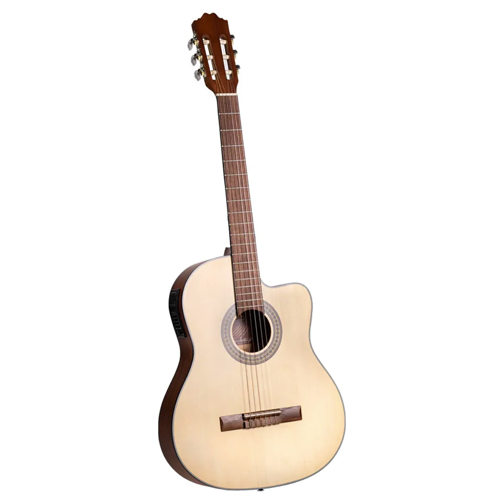 Guitarra Electroacústica La Sevillana Un3ceqos Natural Mate UN3CEQOS