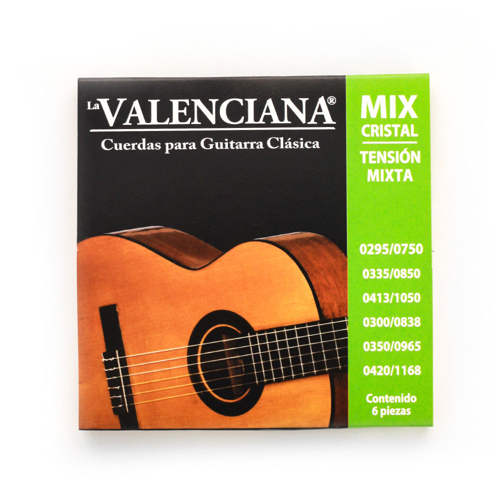 Encordadura La ValEncordaduraiana Vags420Mxc para Guitarra Acus. Nylon VALENCIANA VAGS420MXC