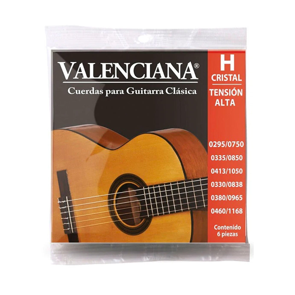 Encordadura Guitarra Acústica La Valenciana Vags440atc Nylon Transparente VAGS440ATC