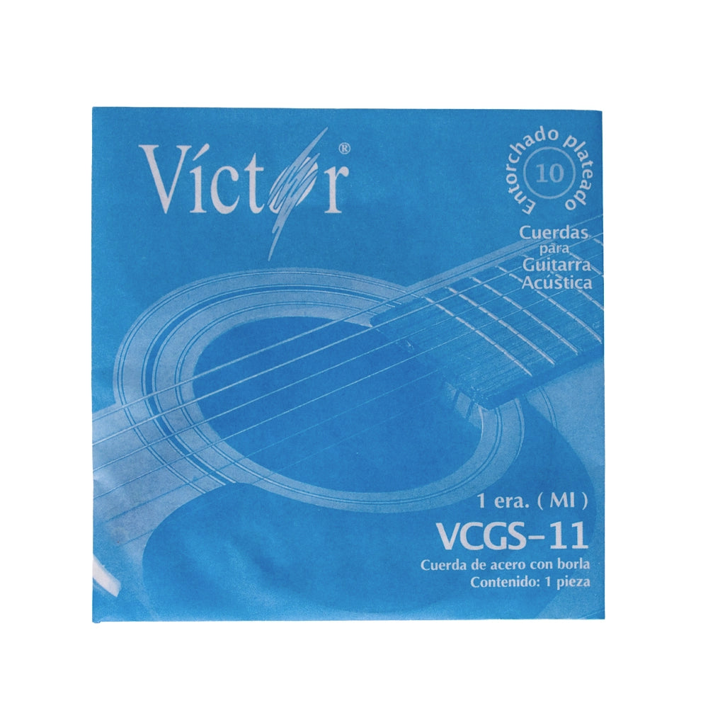 Victor VCGS11  1° Cuerda de Guitarra Acústica con Borla