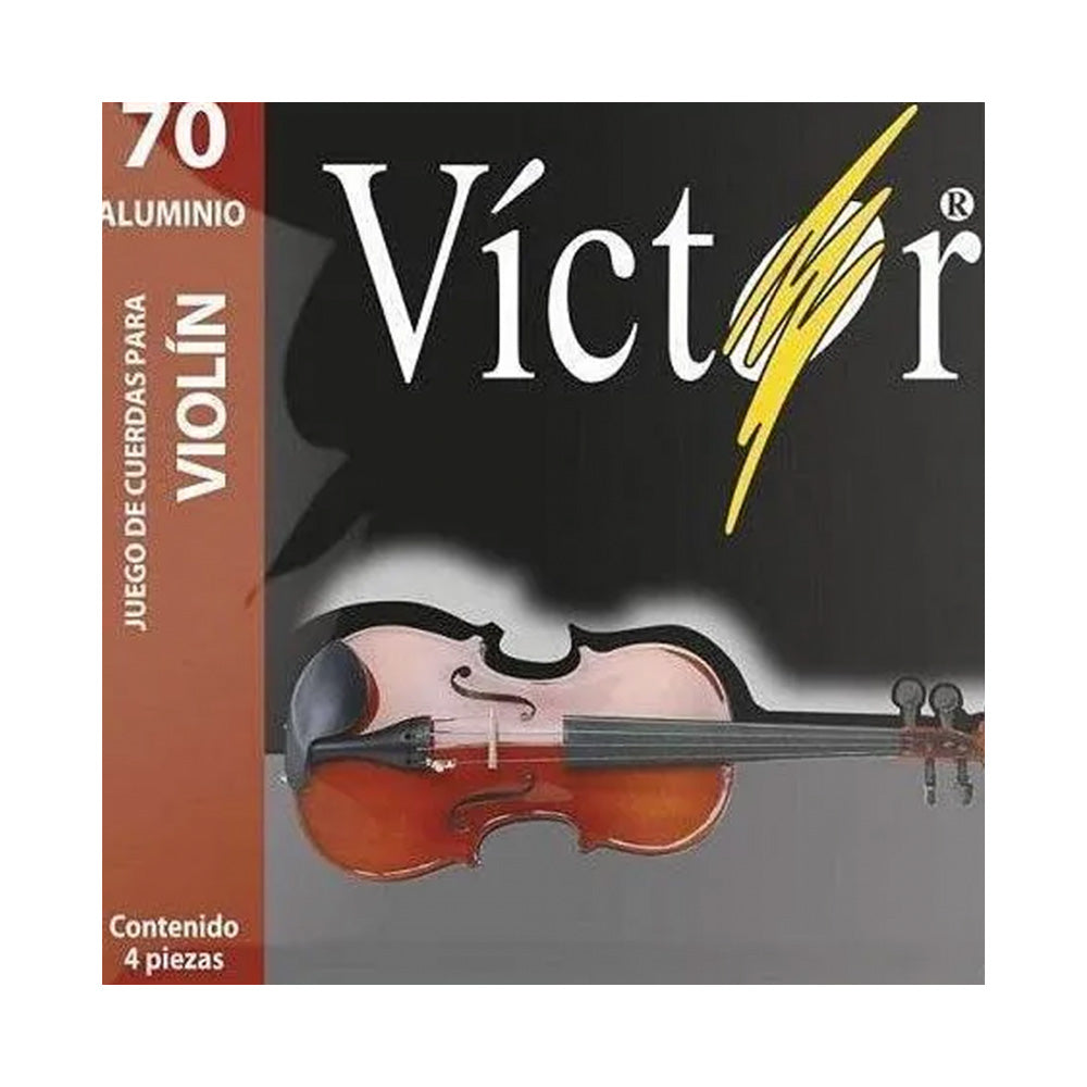 Encordadura Violin Victor Vcvi70 Aluminio VCVI70