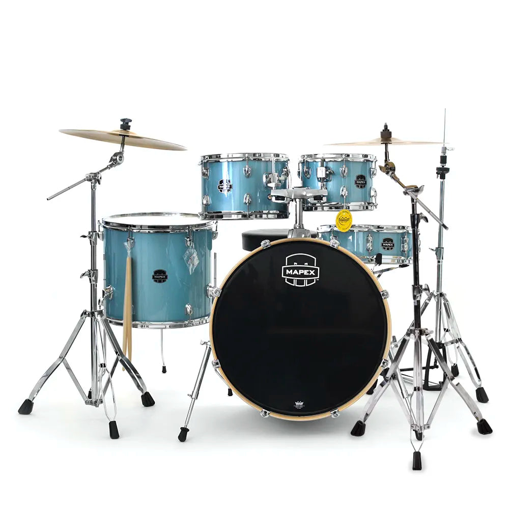 Mapex Ve5295ftcvj Batería Venus Aqua Blue Sparkle