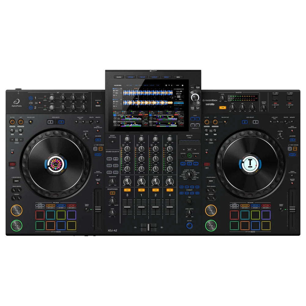 Alphateta XDJAZ Sistema DJ profesional Todo en Uno de 4 canales