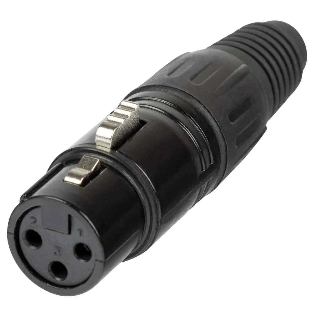Conector Canon Proel Xlr3fvbk Negro XLR3FVBK