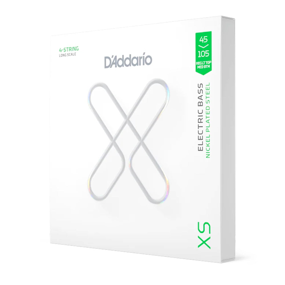 Daddario XSB45105 Encordadura Bajo Eléctrico 45/105 4 Cuerdas