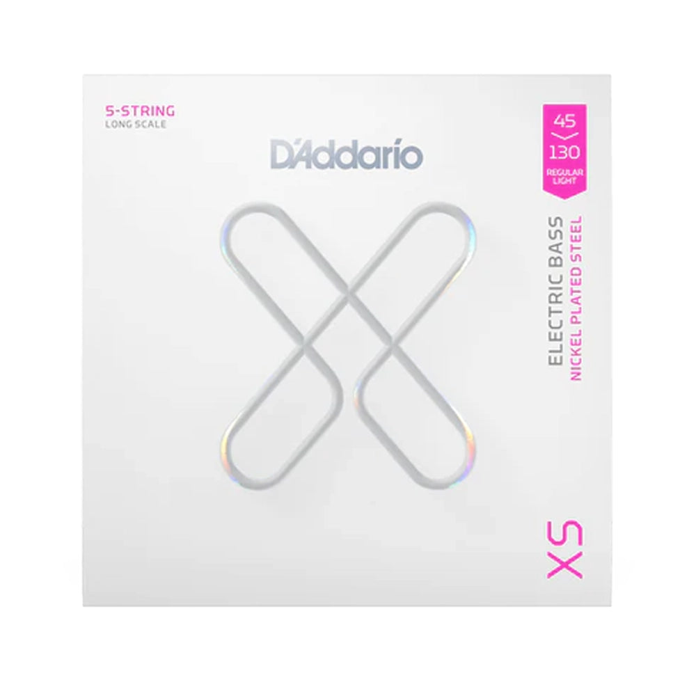 Daddario XSB45130 Encordadura Bajo Eléctrico 45/130 5 Cuerdas